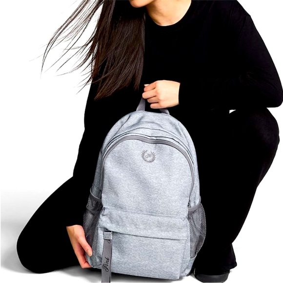 PINK Victoria’s Secret Campus canvas backpack NWT - Picture 3 of 10